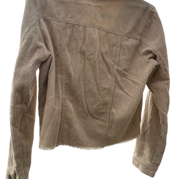 Sans Souci Tan Corduroy Small Jacket - Picture 3 of 4